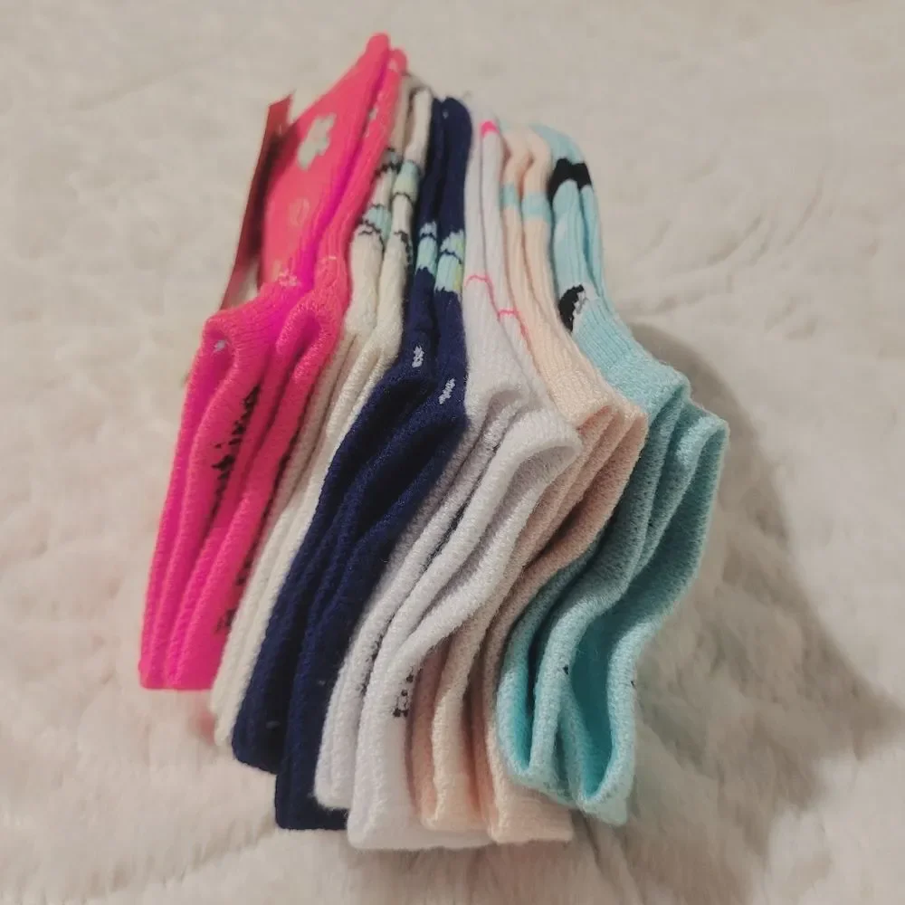 Mix No 6 Social Distance Womens No Show Socks 6 Pack Multicolor OSFM New OOS